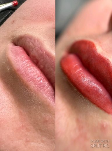 Lippentattoo Lippentattoo